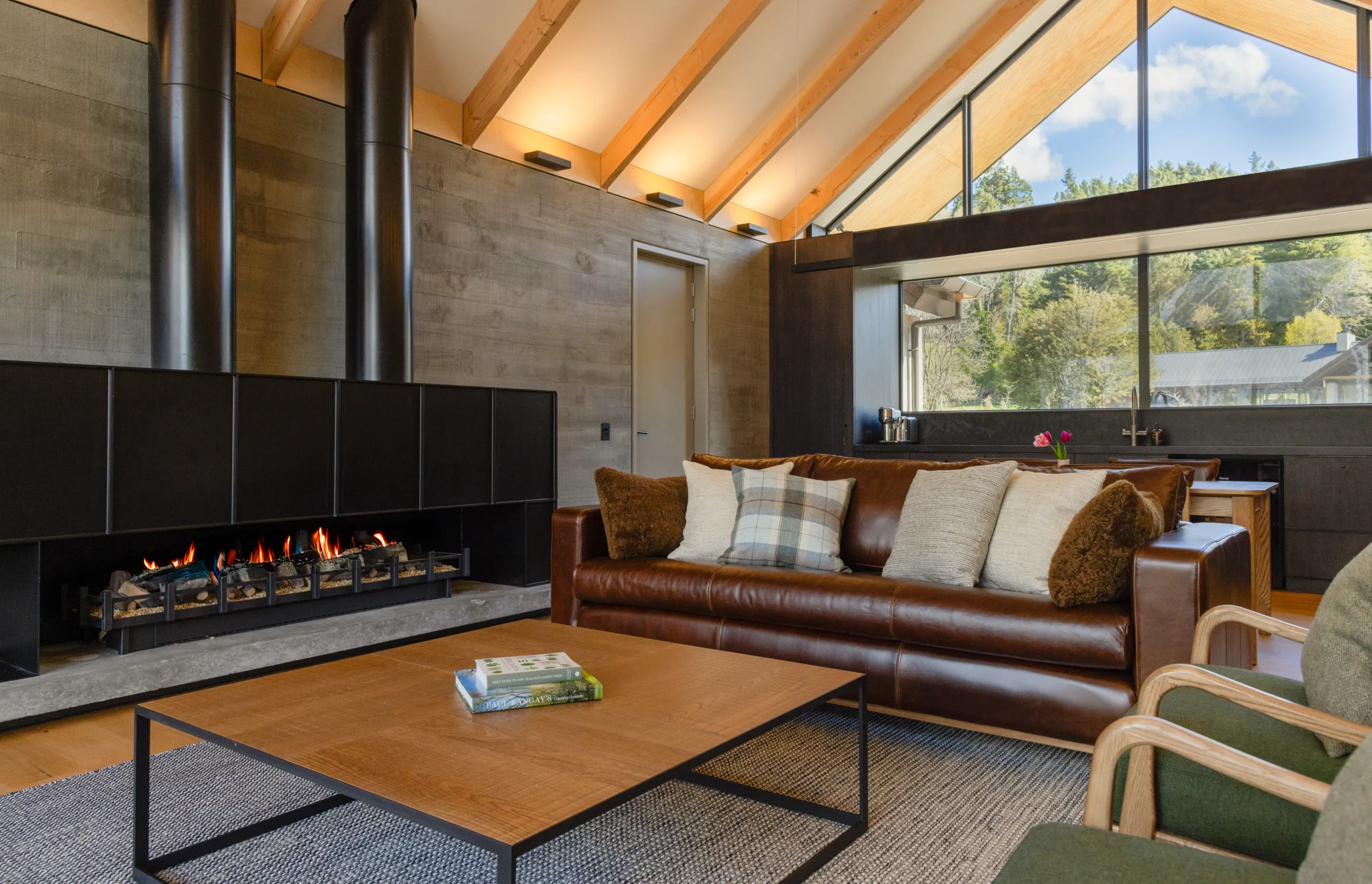Flockhill Lodge | Lounge | Credit: Lisa Sun