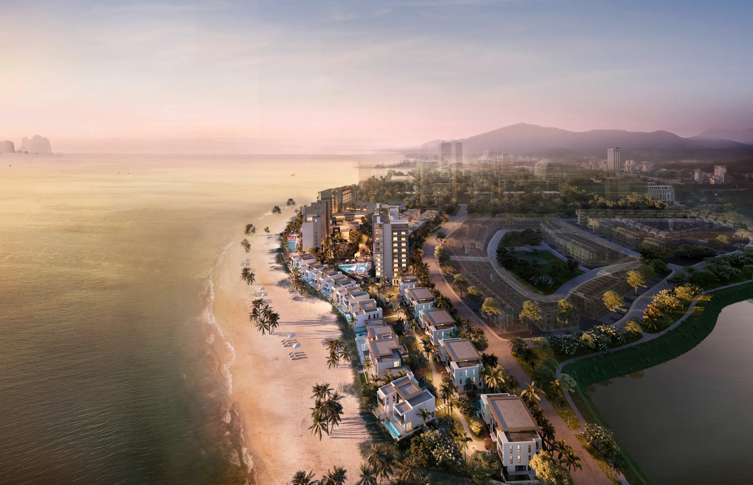 InterContinental Halong Bay Resort | Birdview