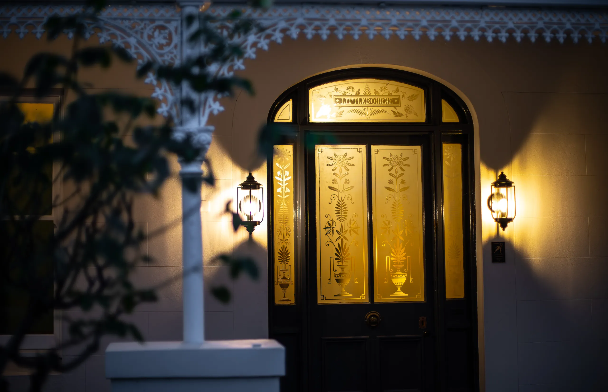 Littlebourne Guest House | Historic Front Door | Bathurst