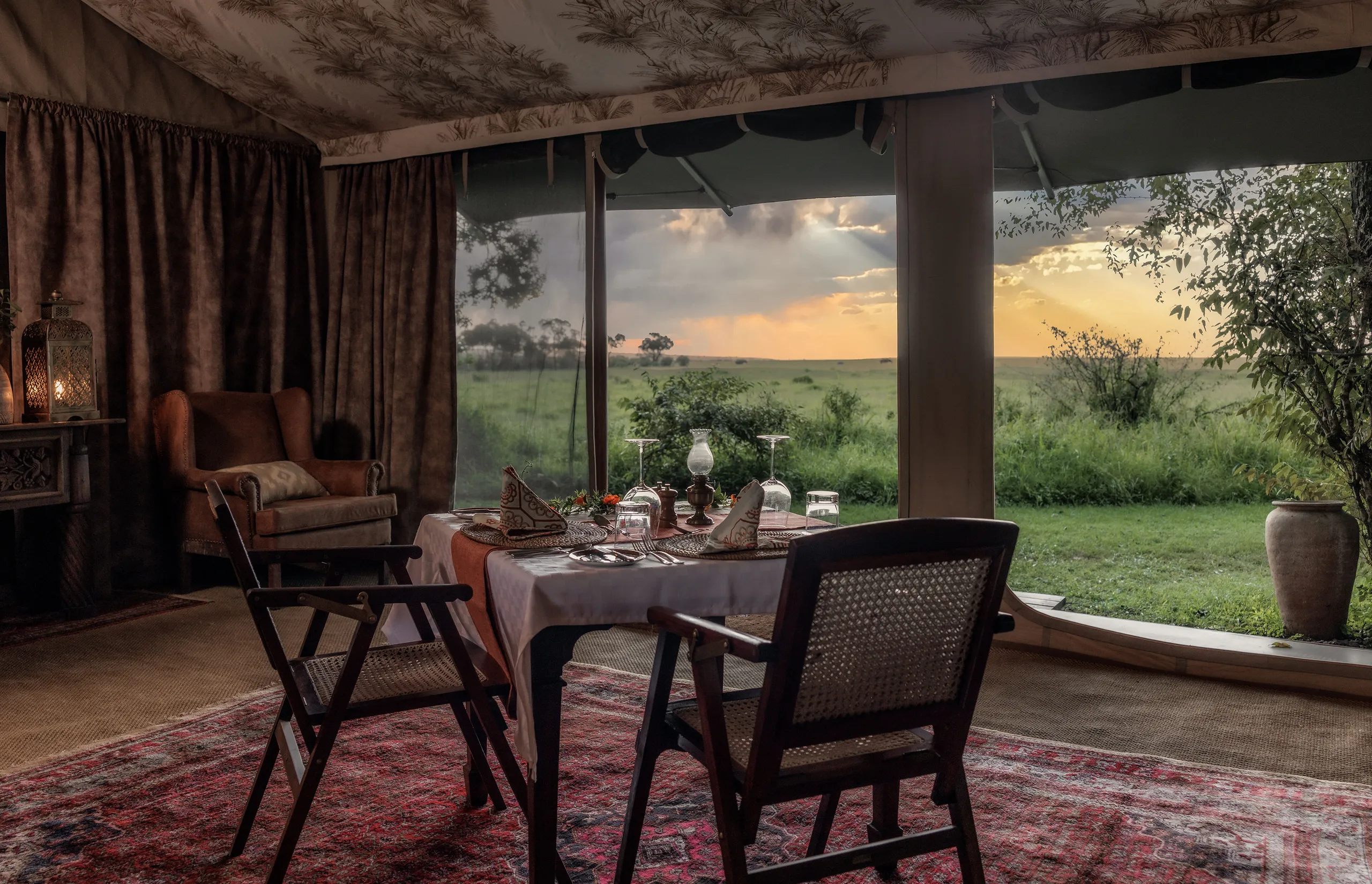 Elephant Pepper Camp - Romantic Dinner With View