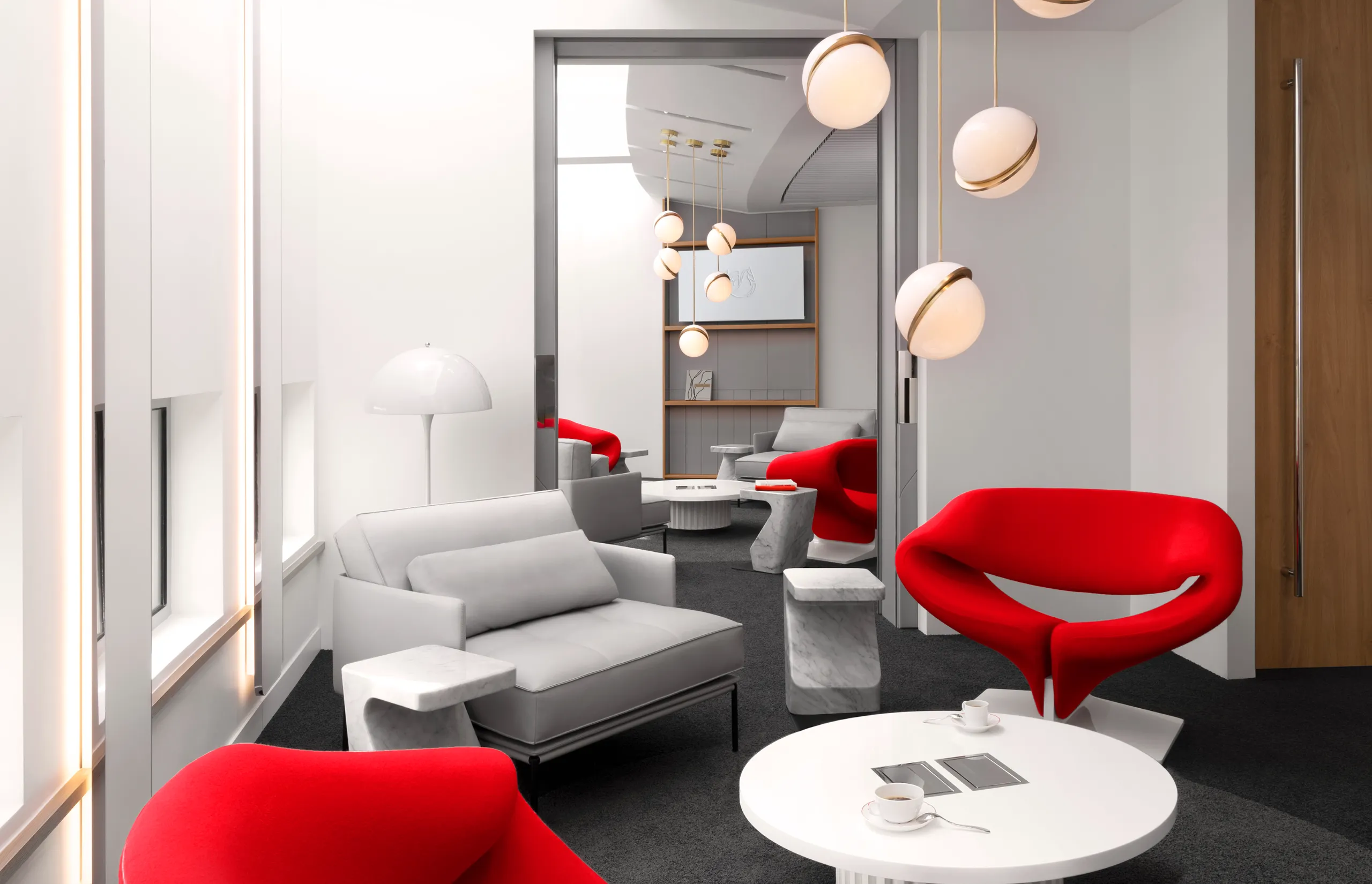 Salon privé du vestibule | La Première ©Air France