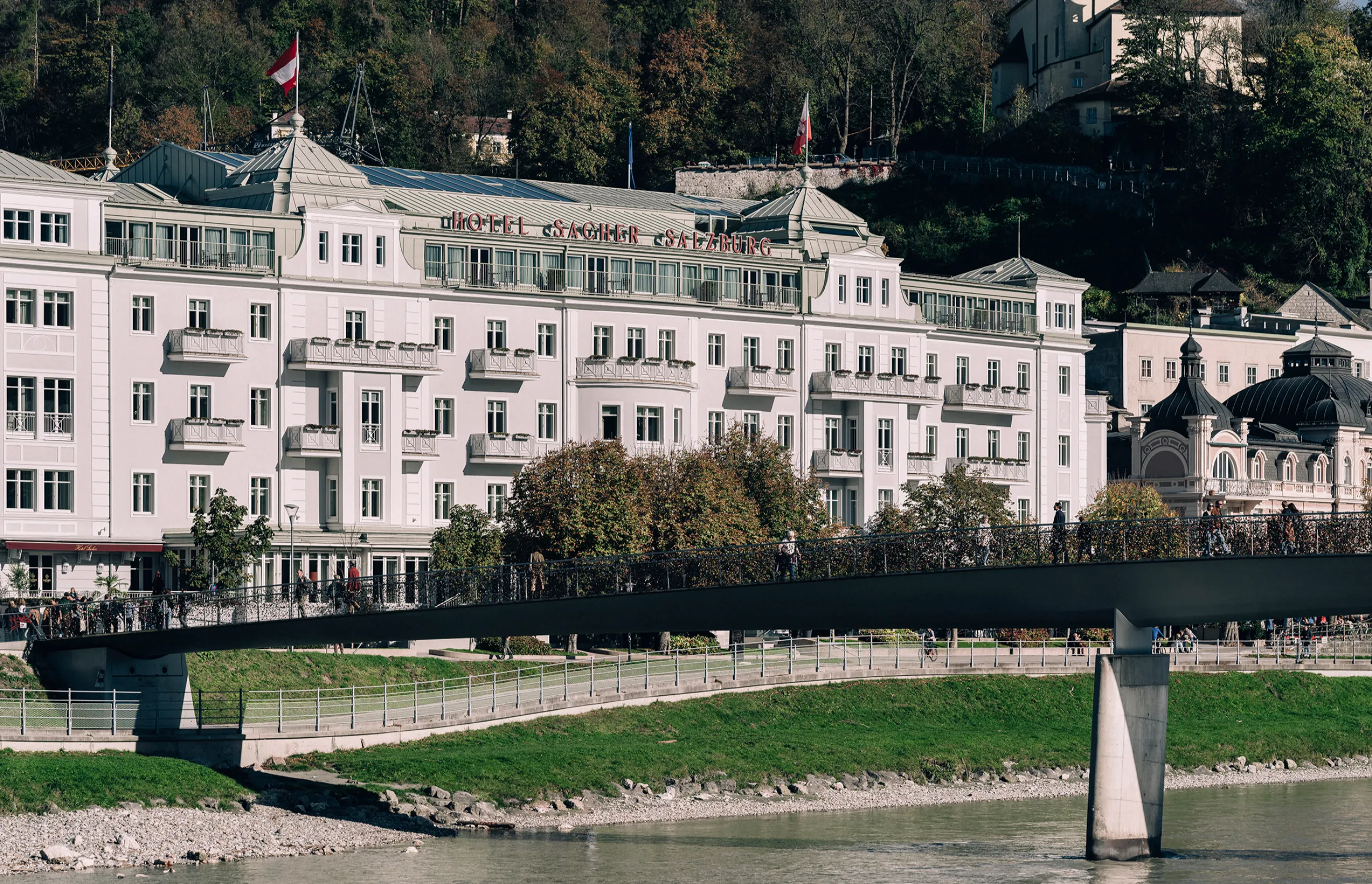 Austria’s grande dame: Hotel Sacher Salzburg on the riverside