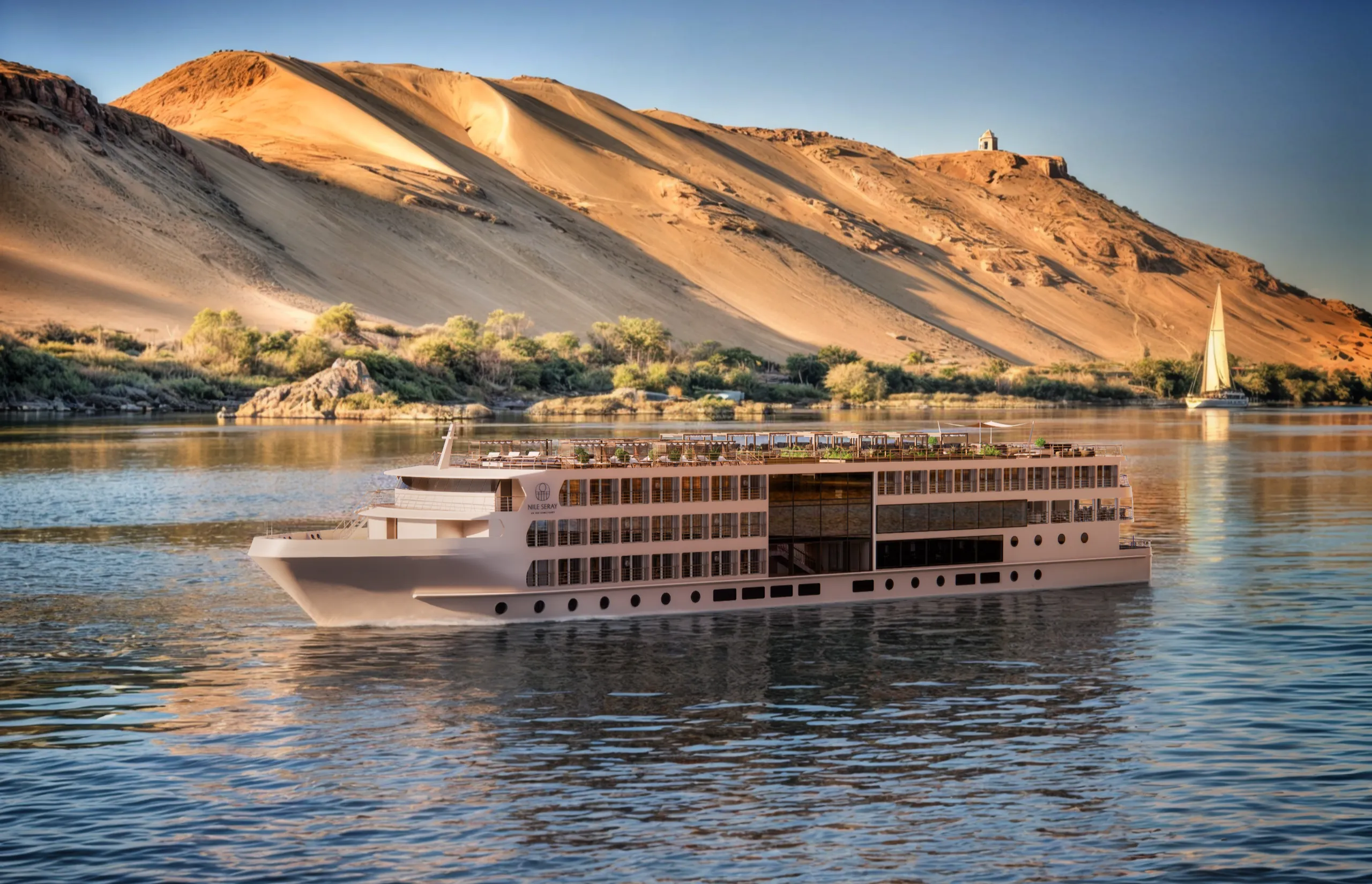 A new 'palace' on the Nile will launch in 2026