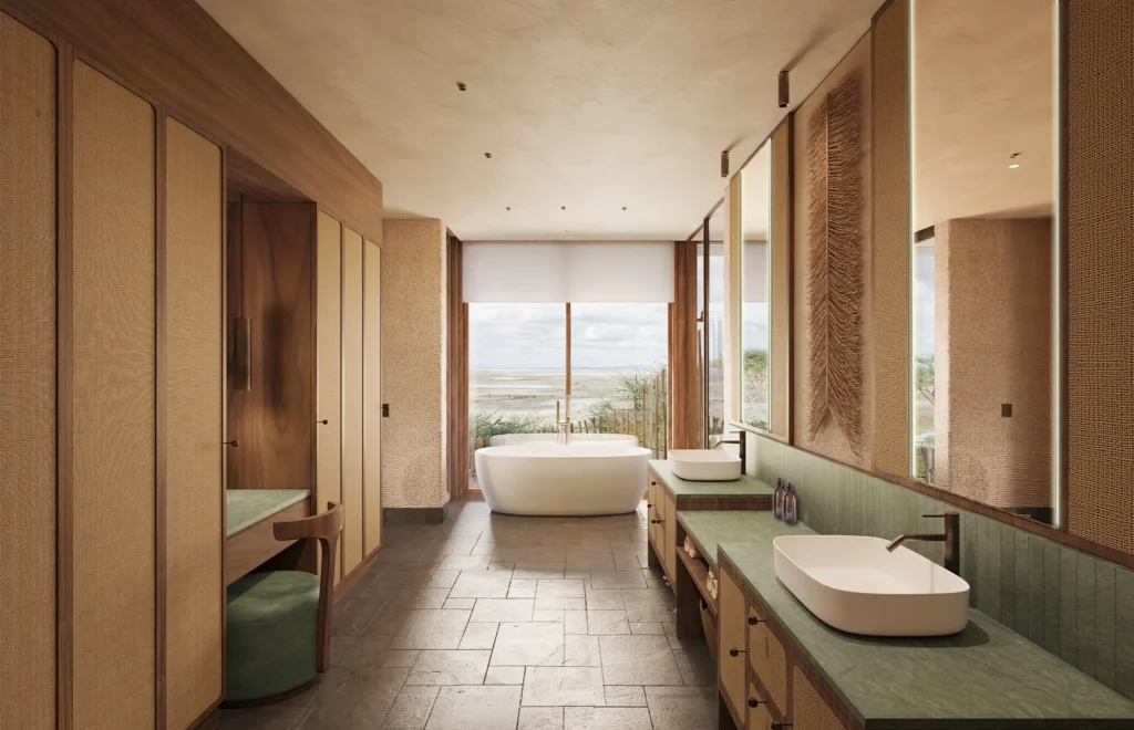 Kitirua Plains Lodge | Standard Villa Bathroom
