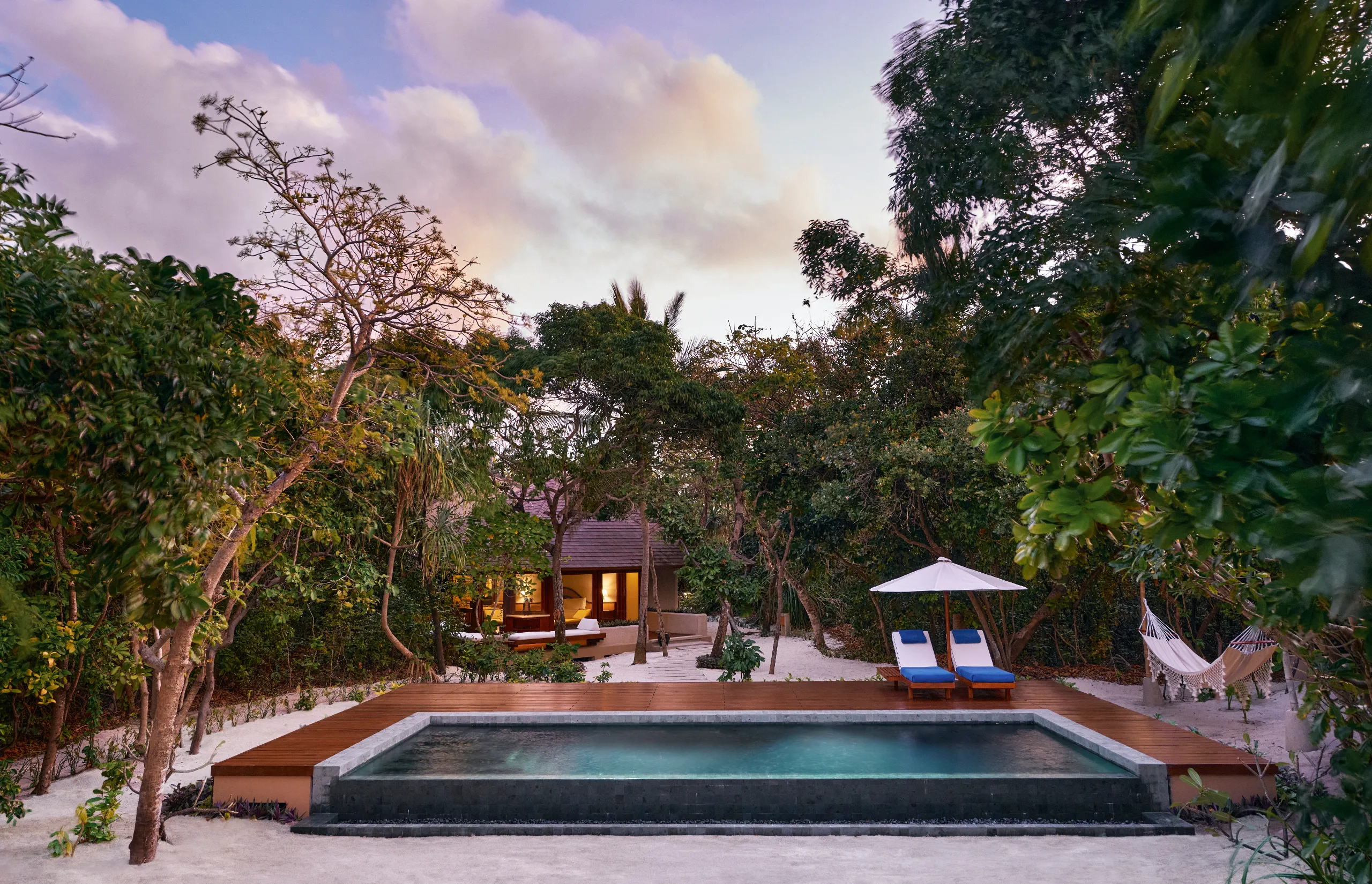 Palawan, Philippines | Amanpulo Beach | Pool Casita