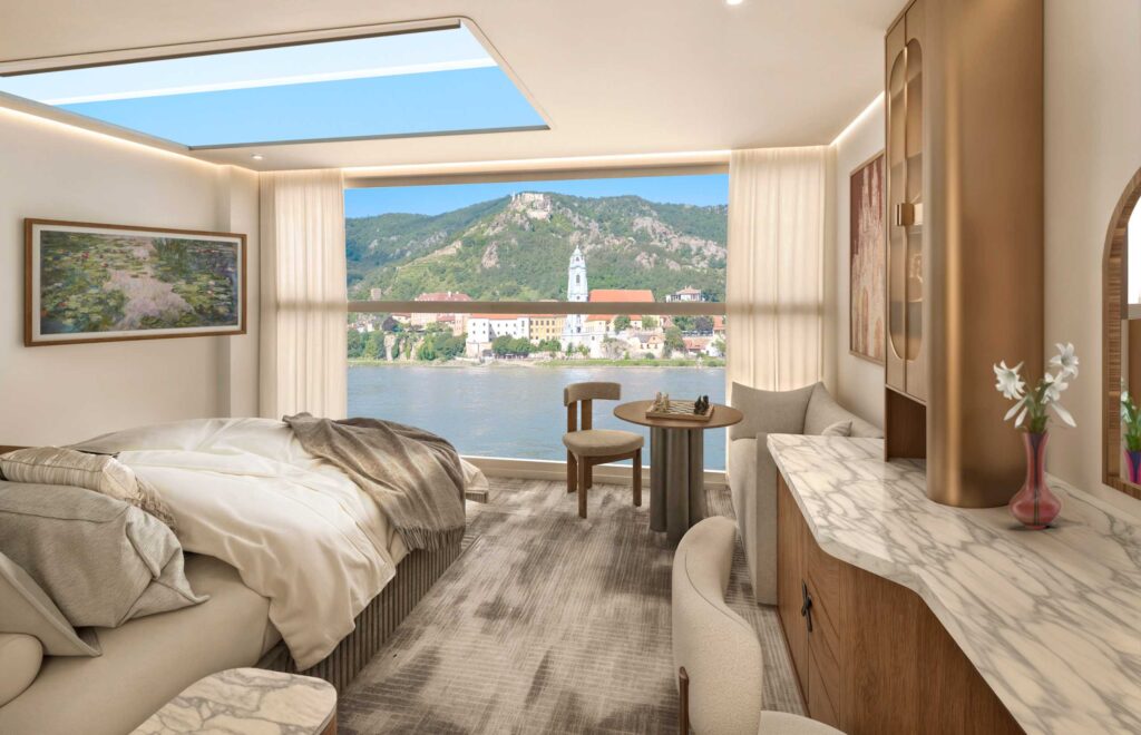 Celebrity River Cruises | Skylight Infinite Balcony Suite | Exterior View