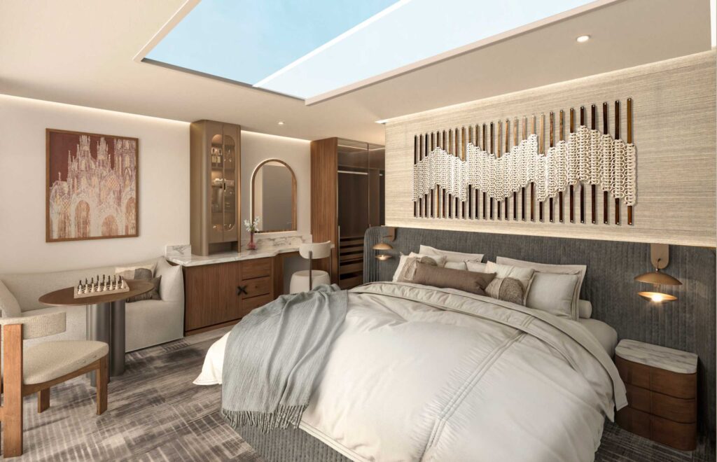 Celebrity River Cruises | Skylight Infinite Balcony Suite | Interior View