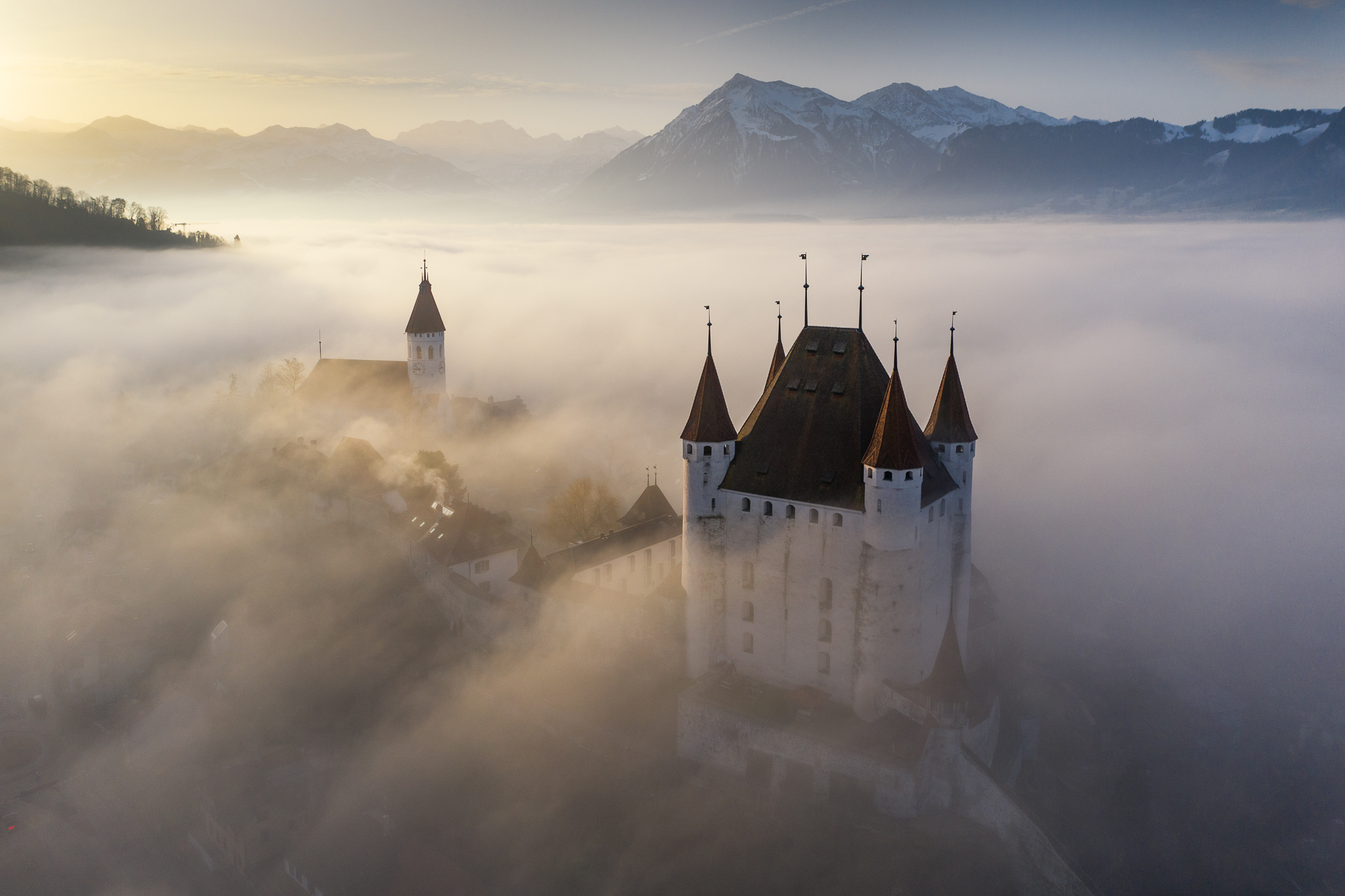 Castle Thun in Interlaken