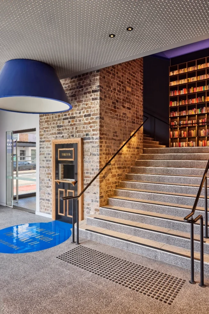 25hours Hotel The Olympia – Entry Stairs