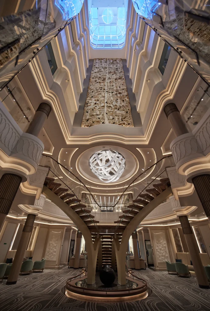 GRA Artwork | Goldfarb Elevator | Regent Seven Seas Grandeur
