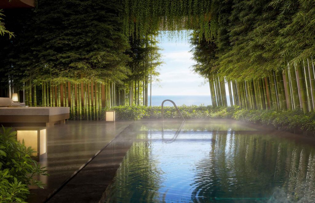 Spa House Pool | Aman Singapore