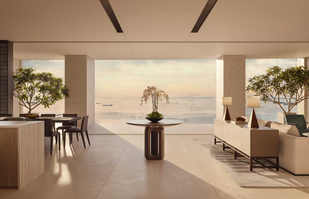 Living Area | Aman Singapore
