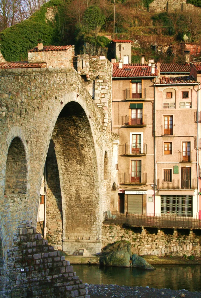 Catalonia | Costa Brava | Roman bridge at Camprodon village
