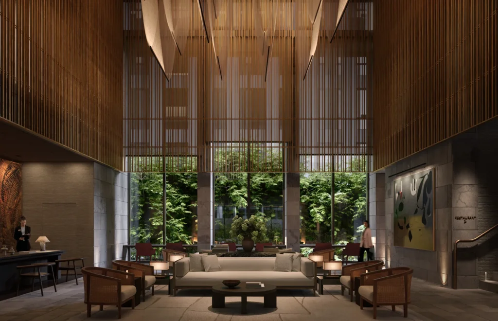 COMO Hotels Melbourne | The Carter Building | Hotel Lobby Reception
