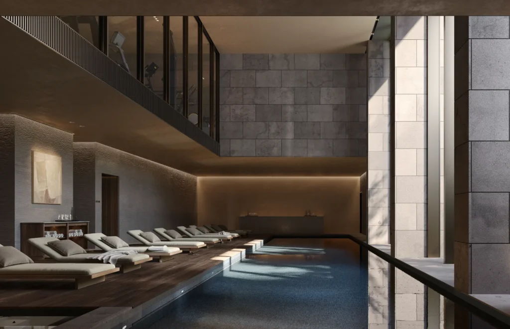 COMO Hotels Melbourne | The Carter Building | Pool Side View