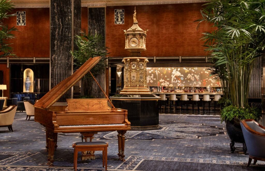 Waldorf Astoria New York | Peacock Alley with Cole Porter Piano | Hilton