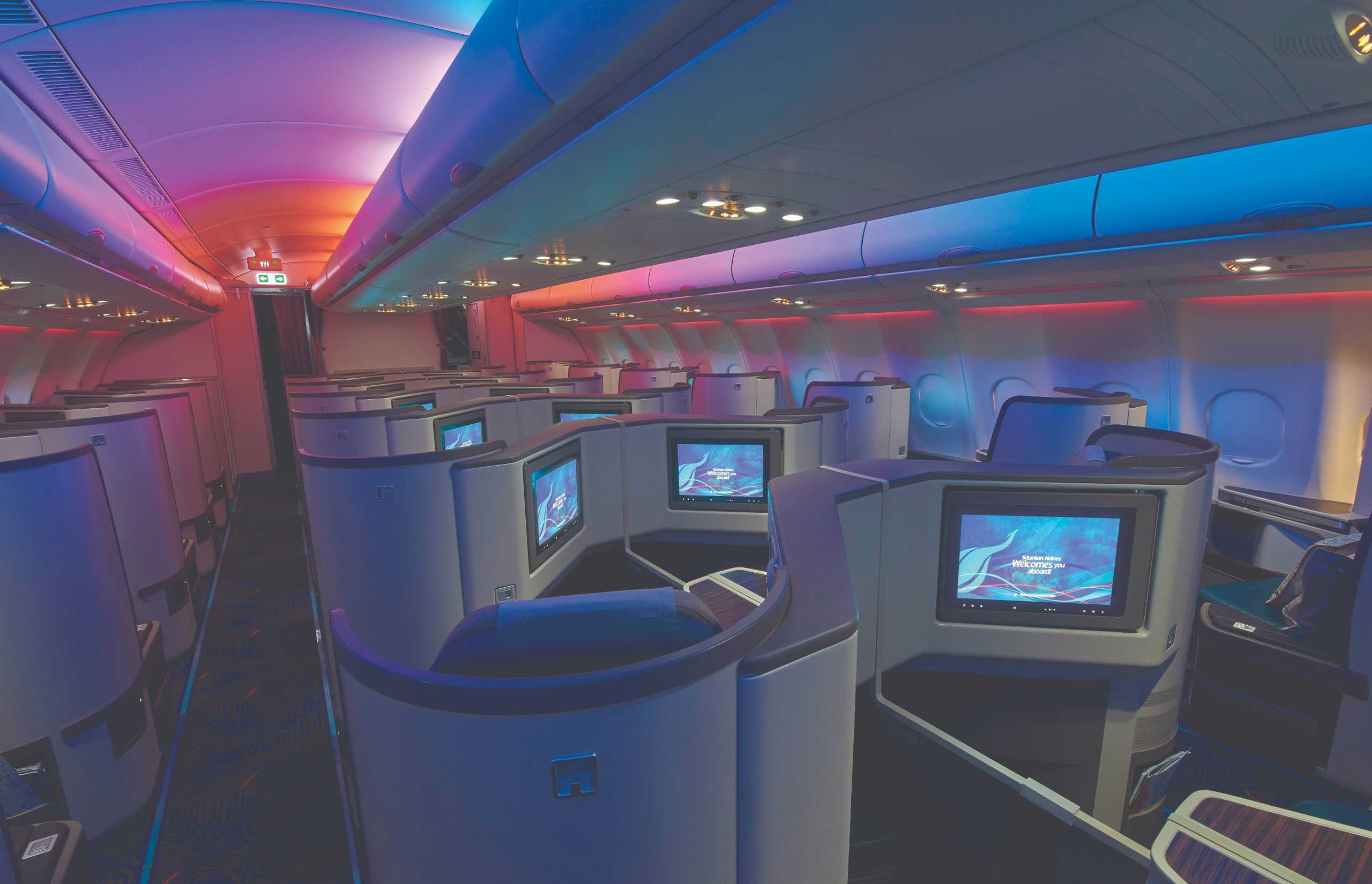 Crossing the Indian Ocean in SriLankan Airlines’ refreshed A330 business class