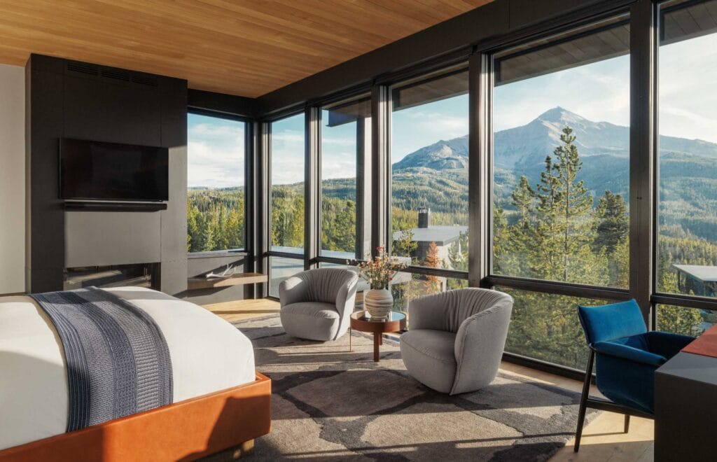 One&Only Moonlight Basin | Private Home Primary Bedroom