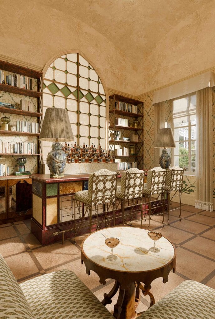 Villa Timeo Indoor Clementina Bar | Luxury Hotel Openings 2026