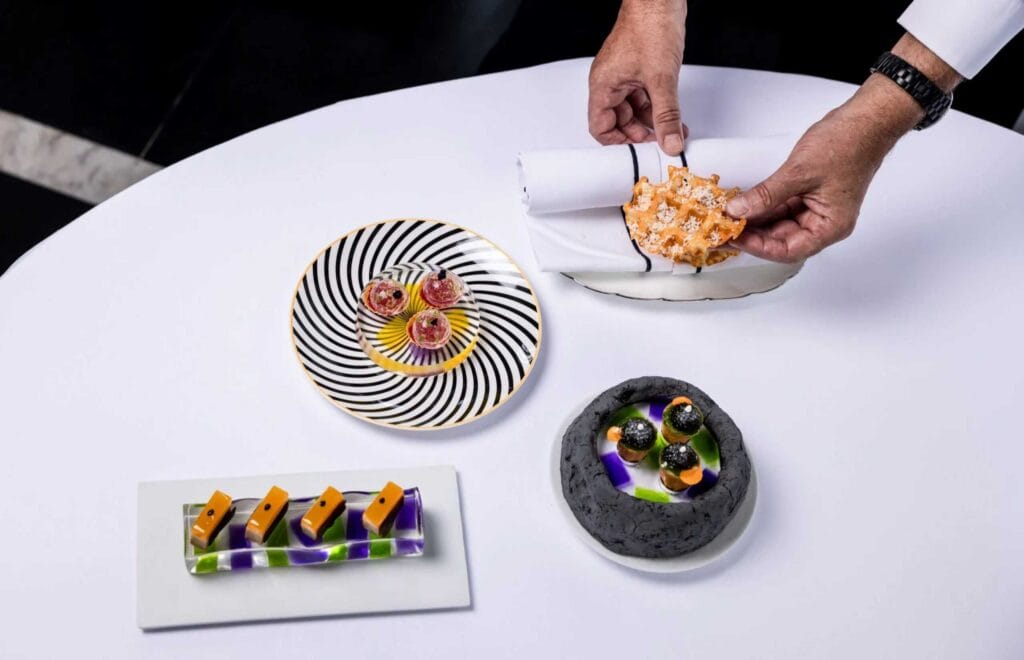 Chefs signature Canapes at La Maison 1888 | Eating in Da Nang