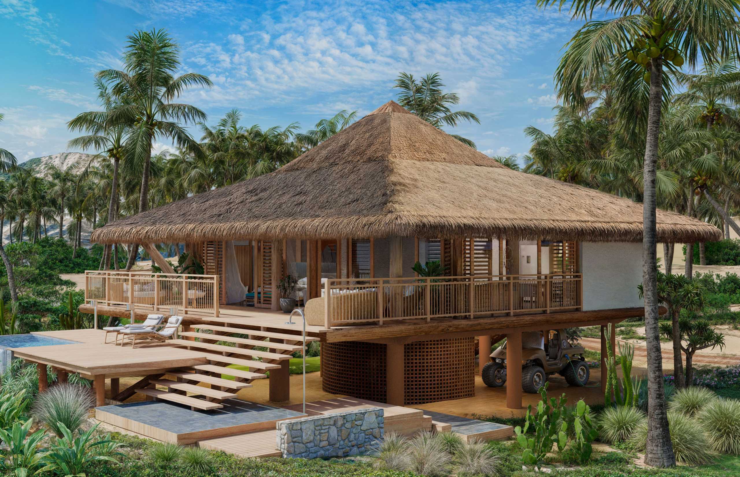 A new luxury retreat is taking shape in Brazil