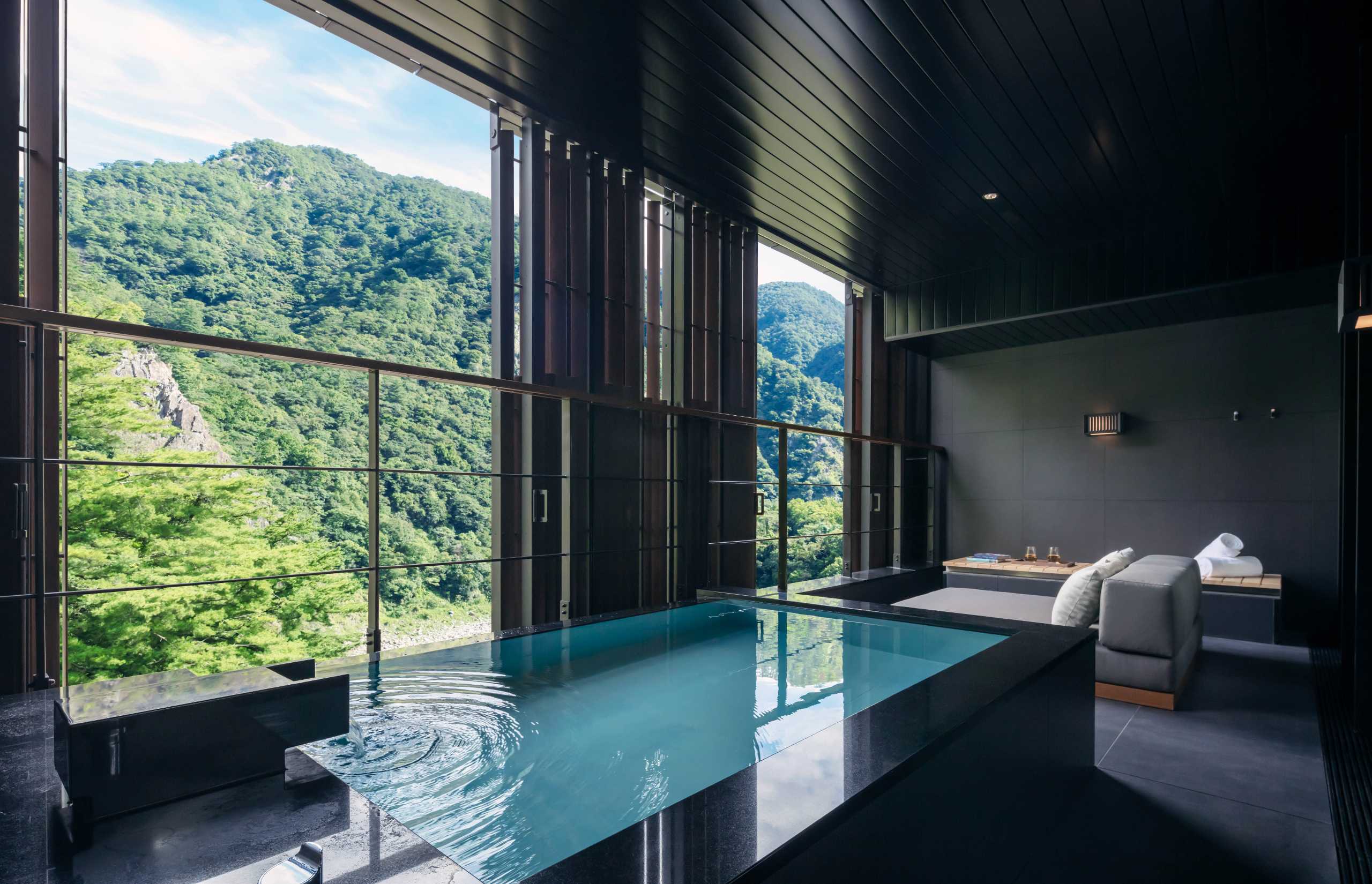 Yue onsen area | Credit: HOSHINOYA Guguan | Taiwan hot springs