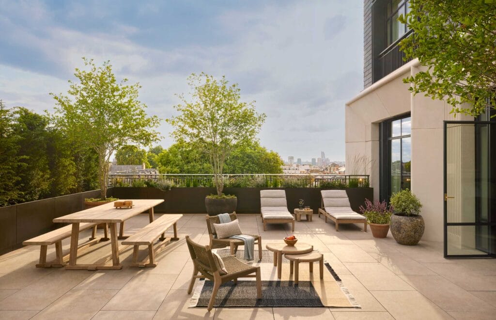 Six Senses London | Notting Hill Suite Primary Terrace