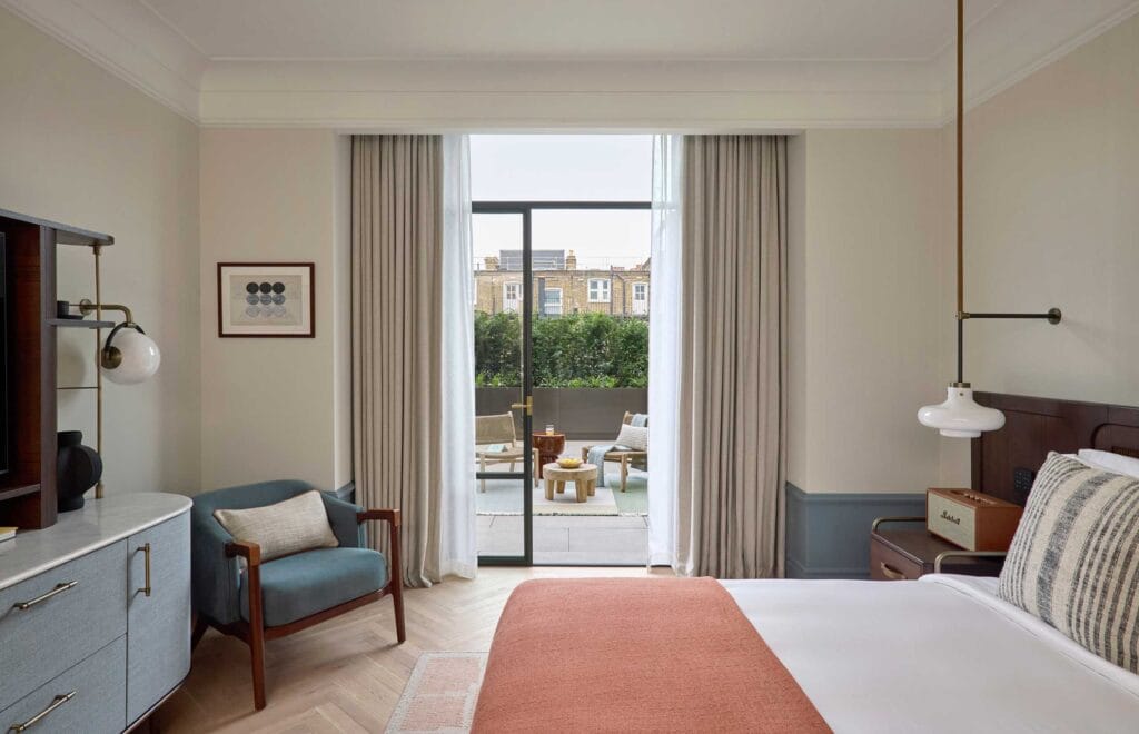 Six Senses London | Terrace Room View