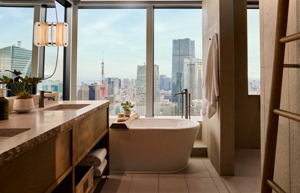 1 Hotel Tokyo | Panoramic Tower Suite | Image Credit: Mikkel Vang