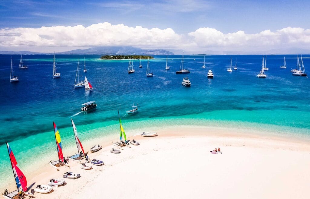 Musket Cove Regatta - Yachts at Beachcomber | Credit - Tourism Fiji