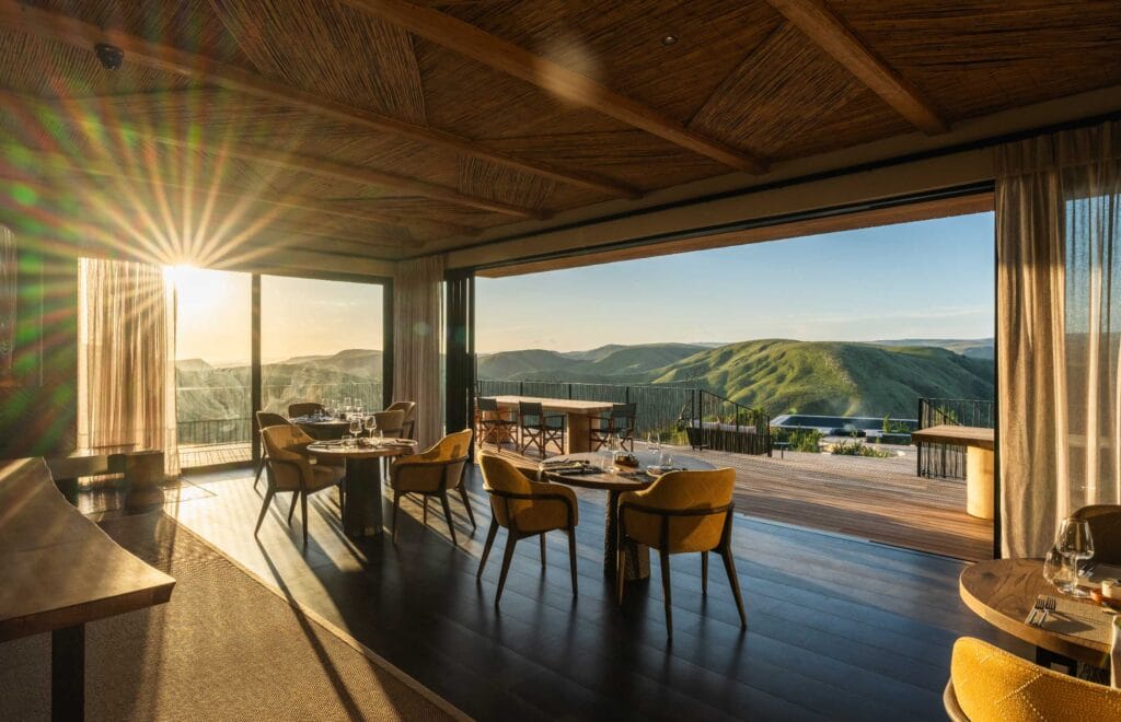 Hidd restaurant area