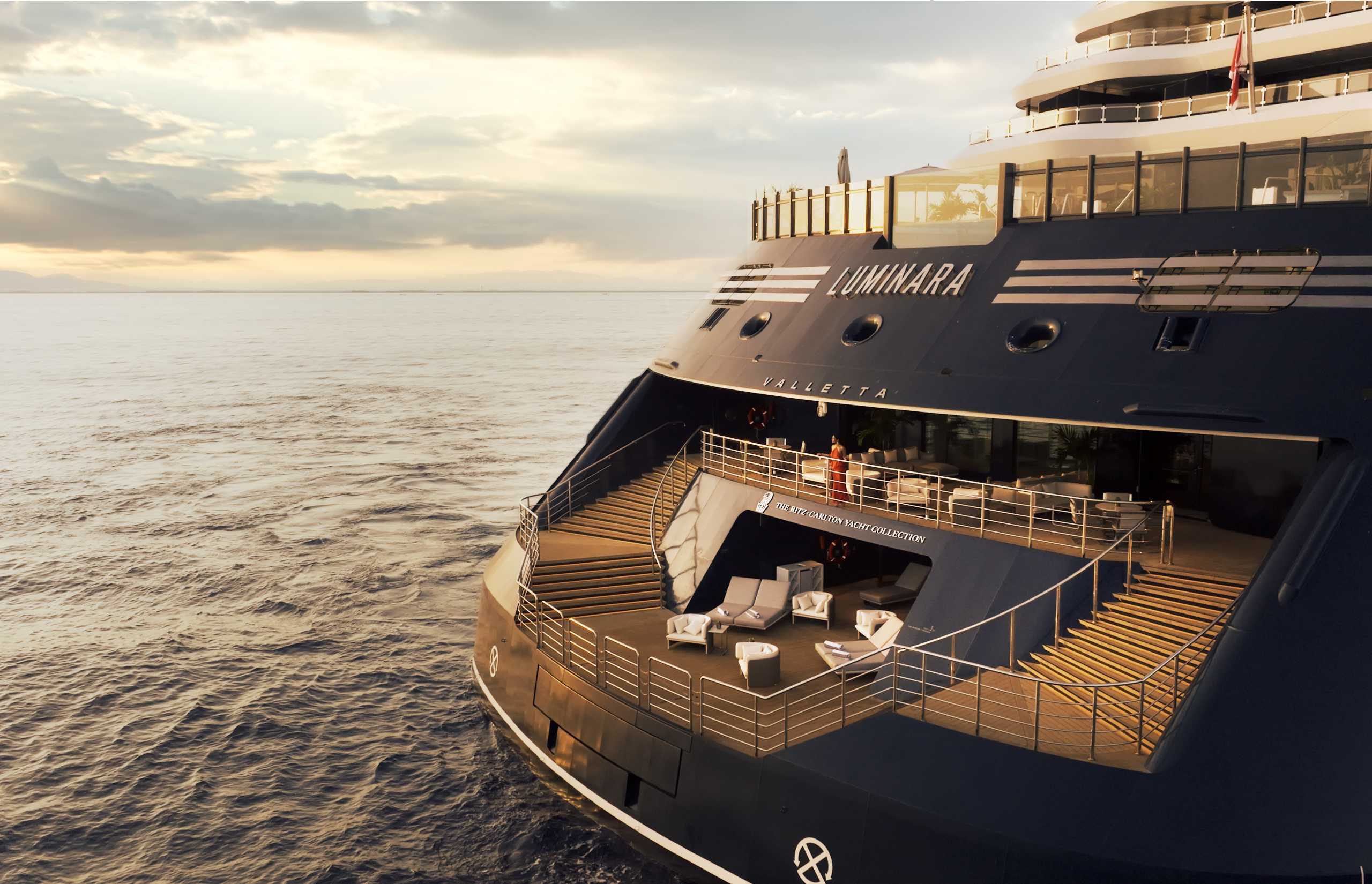 On board Luminara, the Ritz-Carlton’s ultra-luxury yacht
