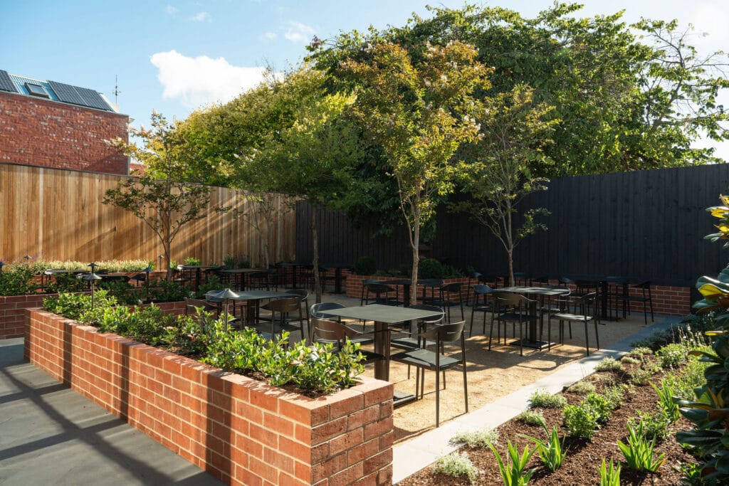 The Queenscliff Hotel | The Conservatory courtyard