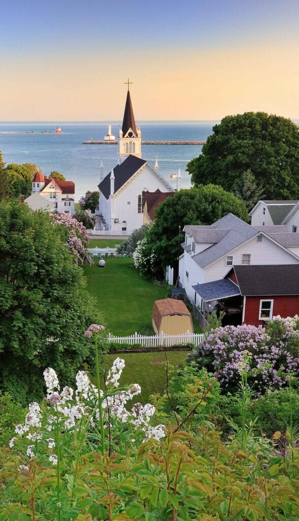 Mackinac Island Harbor, Saint Ann's Catholic Church