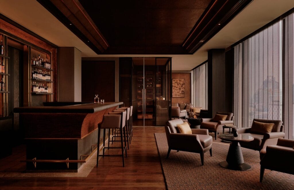 Cigar Bar, Aman Nai Lert Bangkok, Thailand