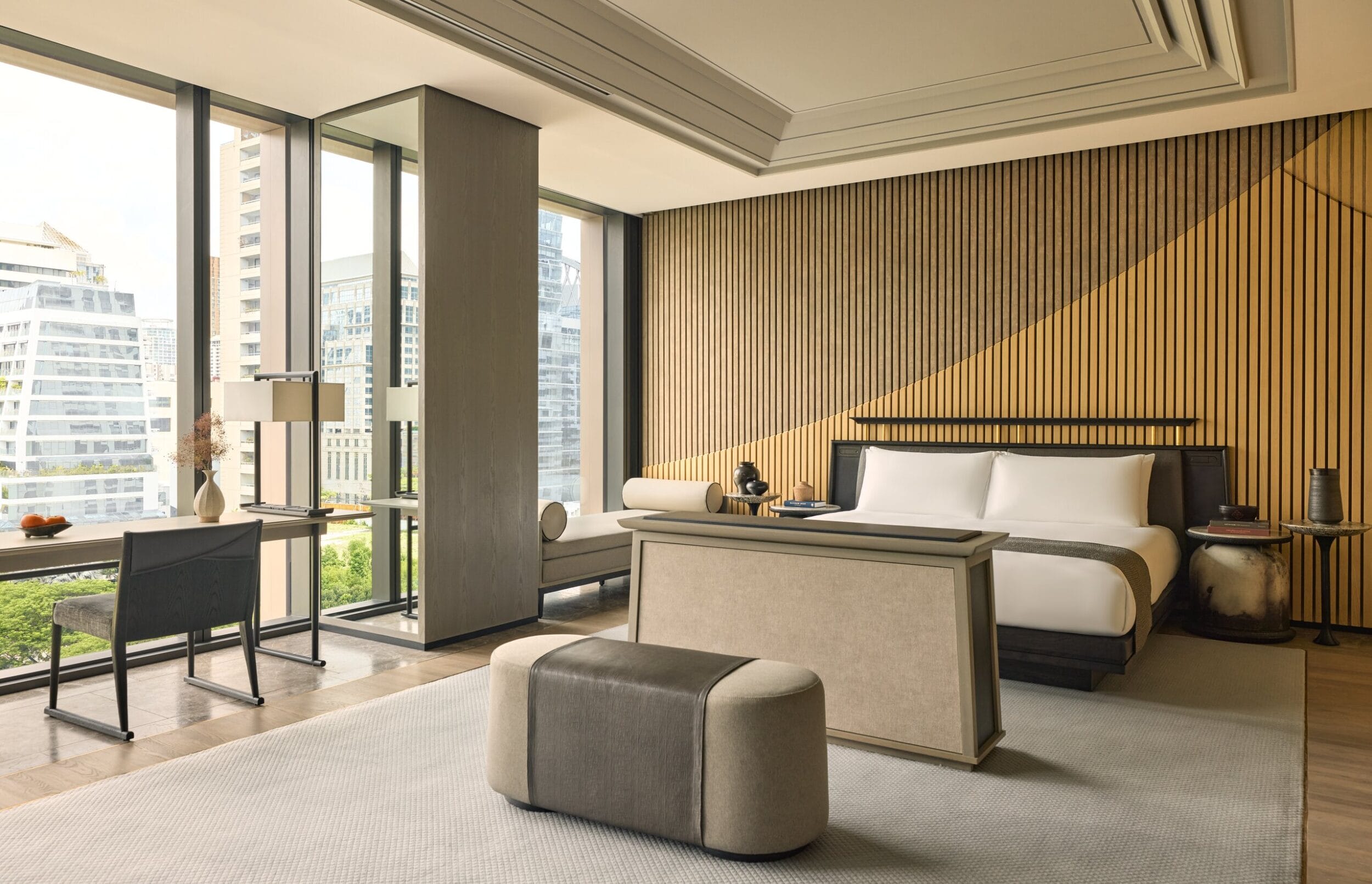 Premier Suite, South Facing, Aman Nai Lert Bangkok, Thailand