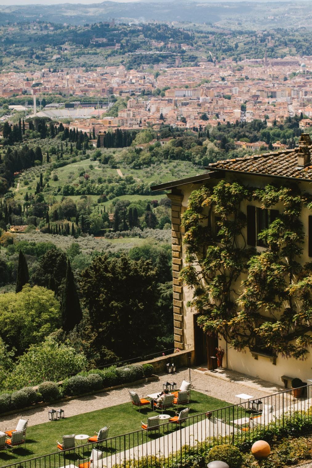 View overlooking Florence from Villa San Michele | Image: Villa San Michele, A Belmond Hotel / Letizia Cigliutti