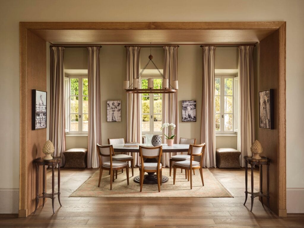 Collegio alla Querce Campanile Suite Dining Room