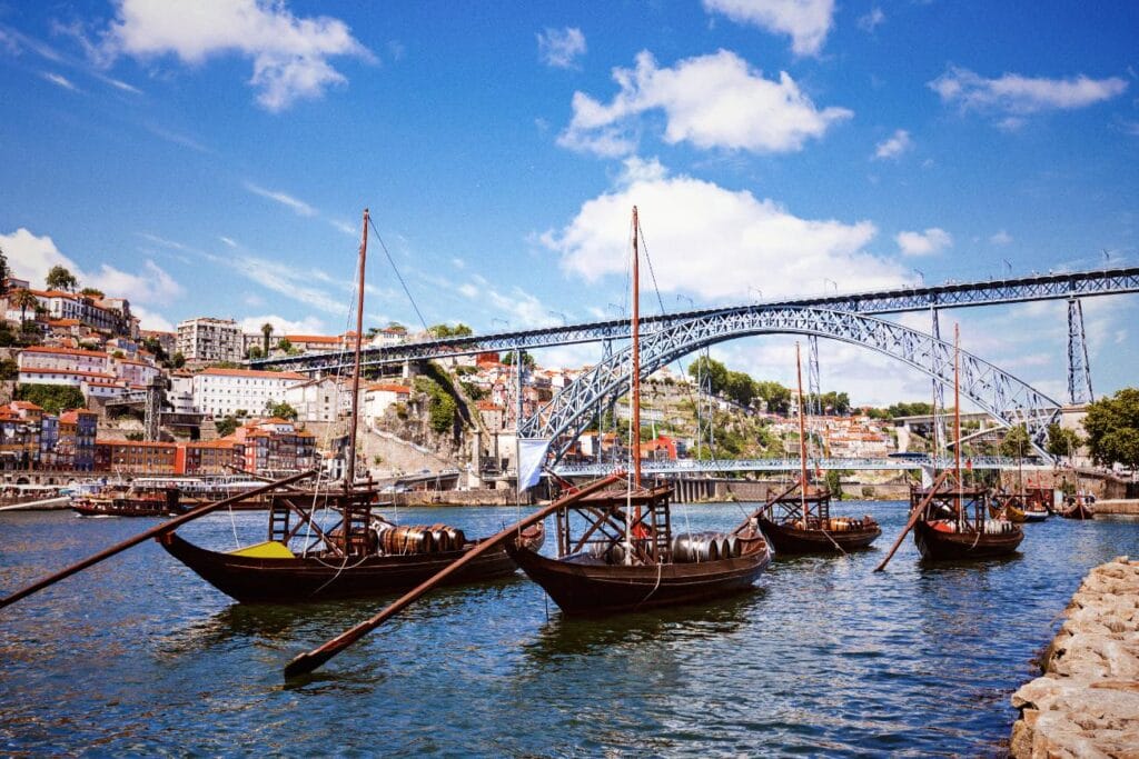 Douro River in Porto