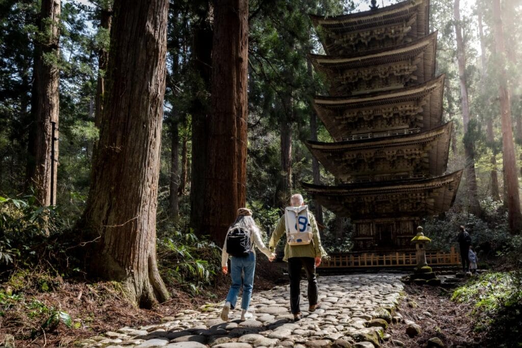 Five-storied pagoda of Mt. Haguro