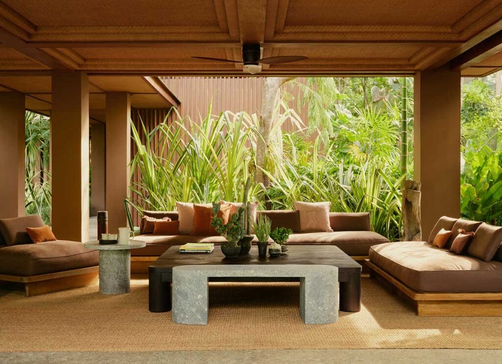 Lounge area, Lost Lindenberg hotel in Bali