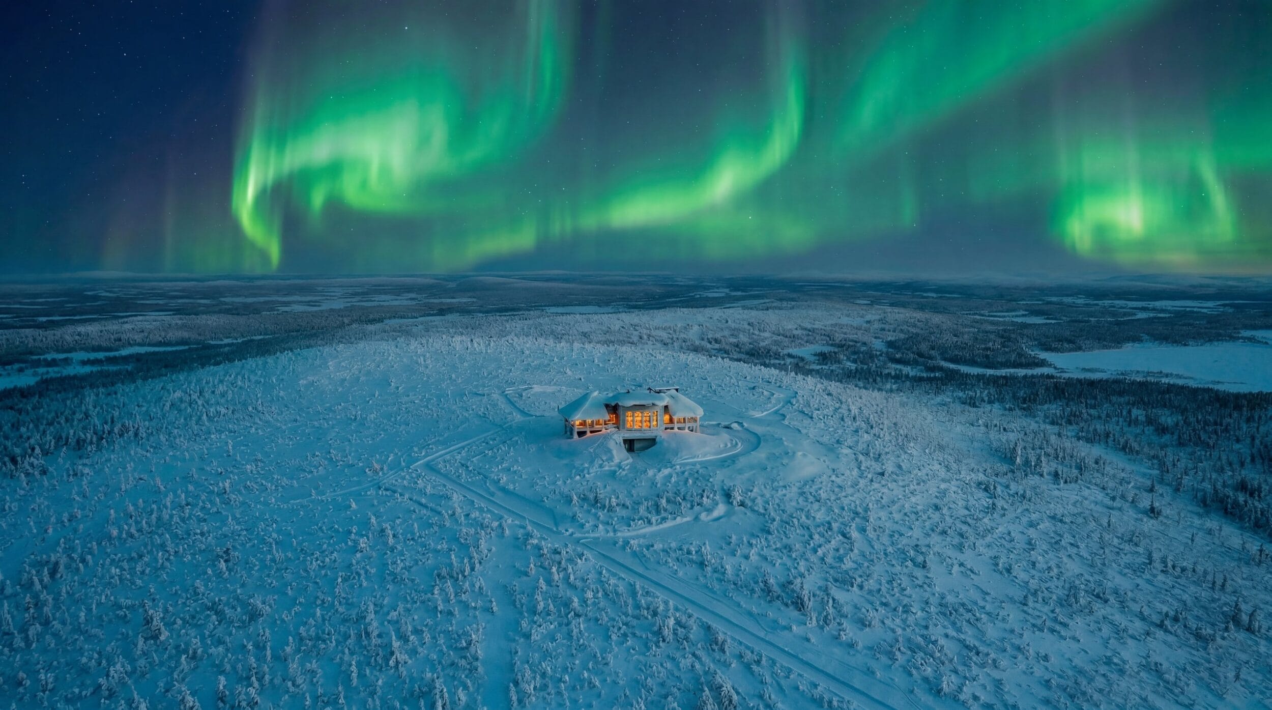 A classified radar station in Finnish Lapland is now one of the world’s most private wilderness lodges