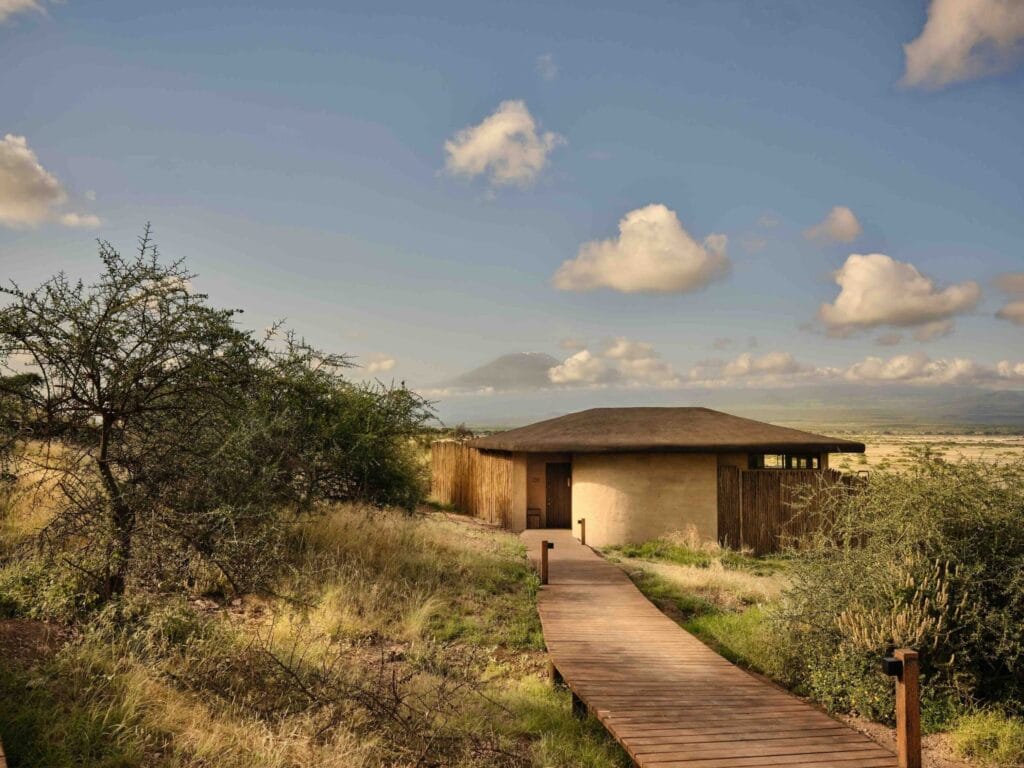 Kitirua Plains Lodge exterior suite view, Amboseli