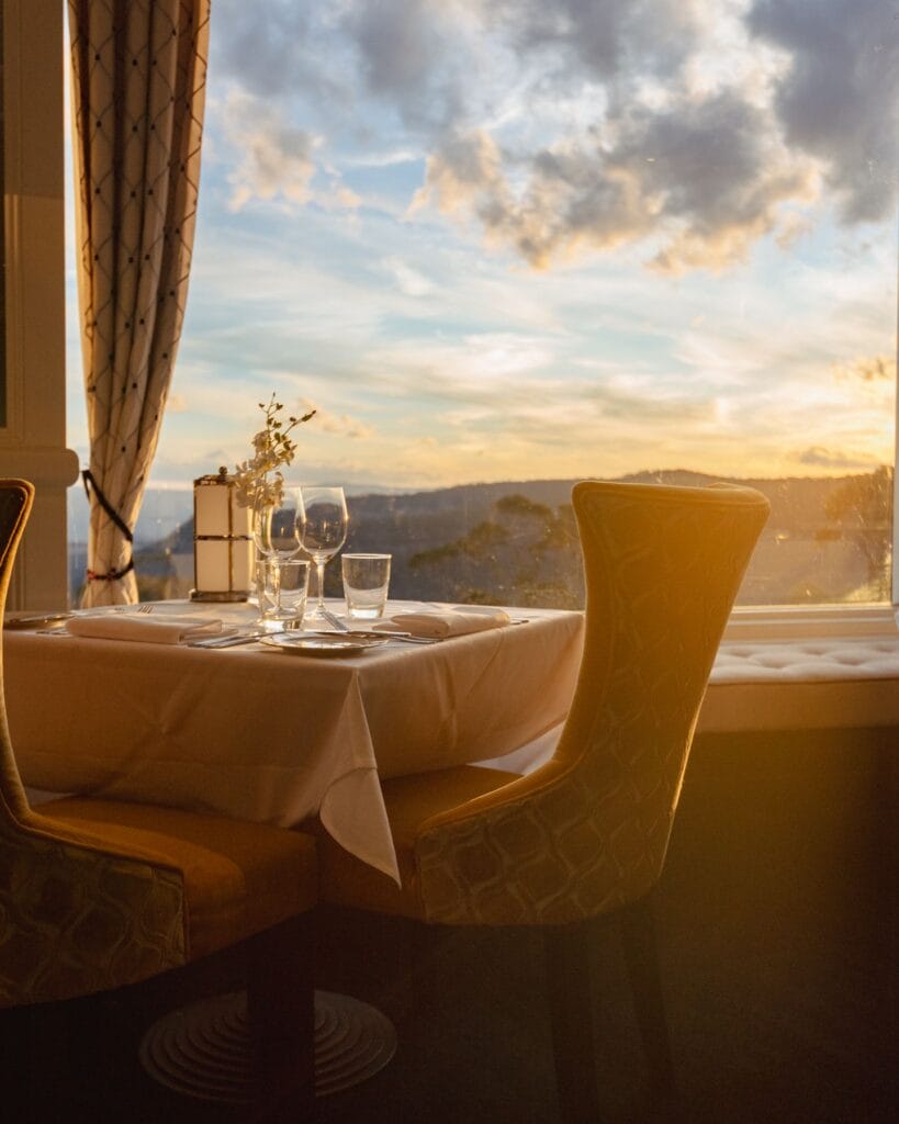 The Lounge at Ardour Lilianfels Blue Mountains