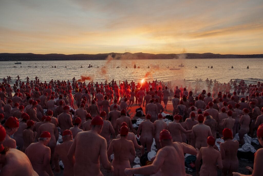 Solstice Swim at Dark Mofo | Credit Jesse Hunniford