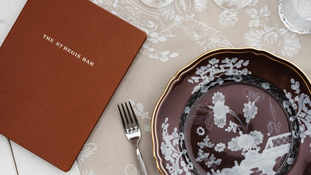 Ginori 1735 Oriente Italiano Castagna Dessert Plate