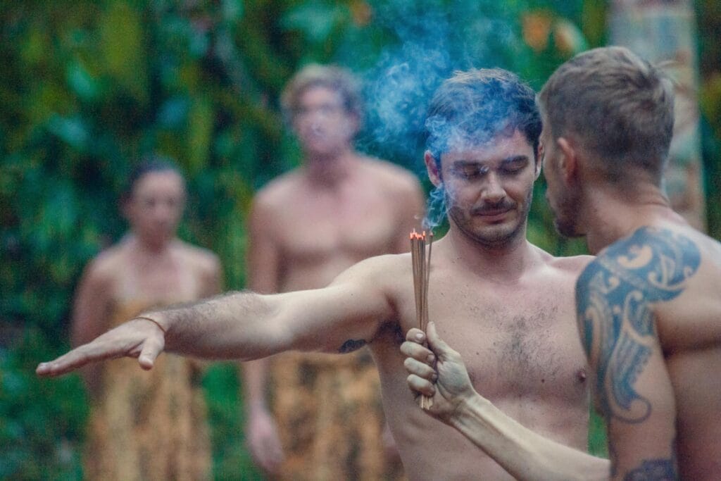 Copal incense purification therapy ritual