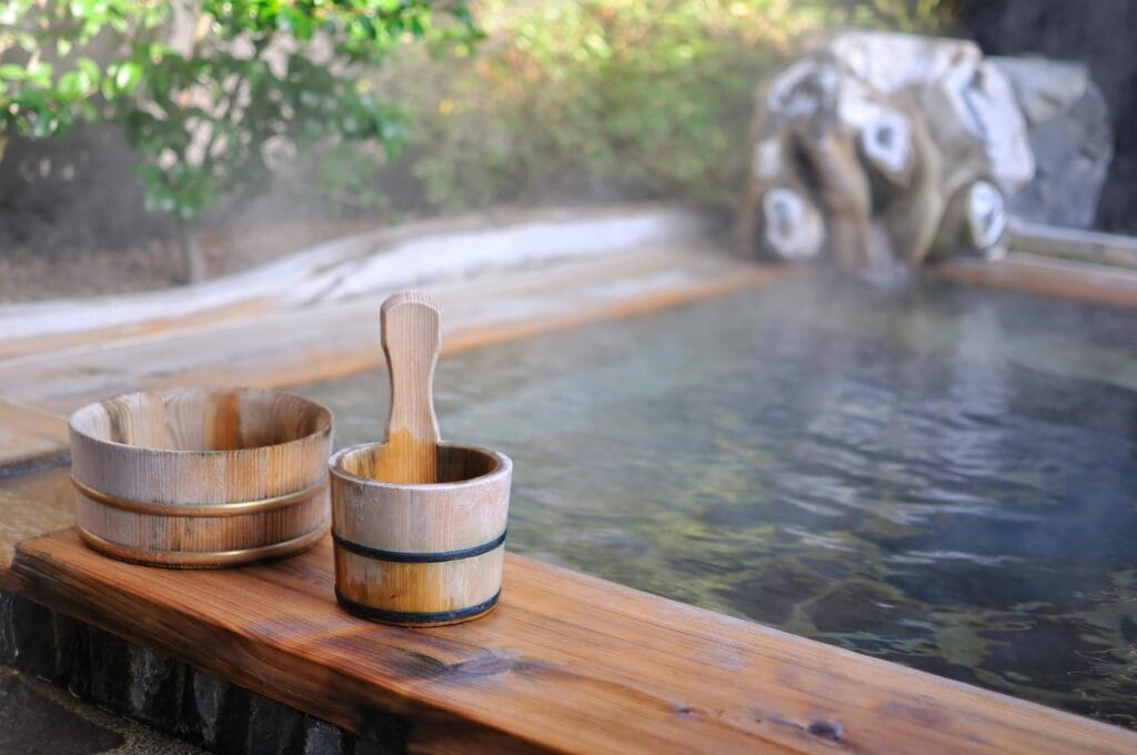 Traditional Japanese onsen