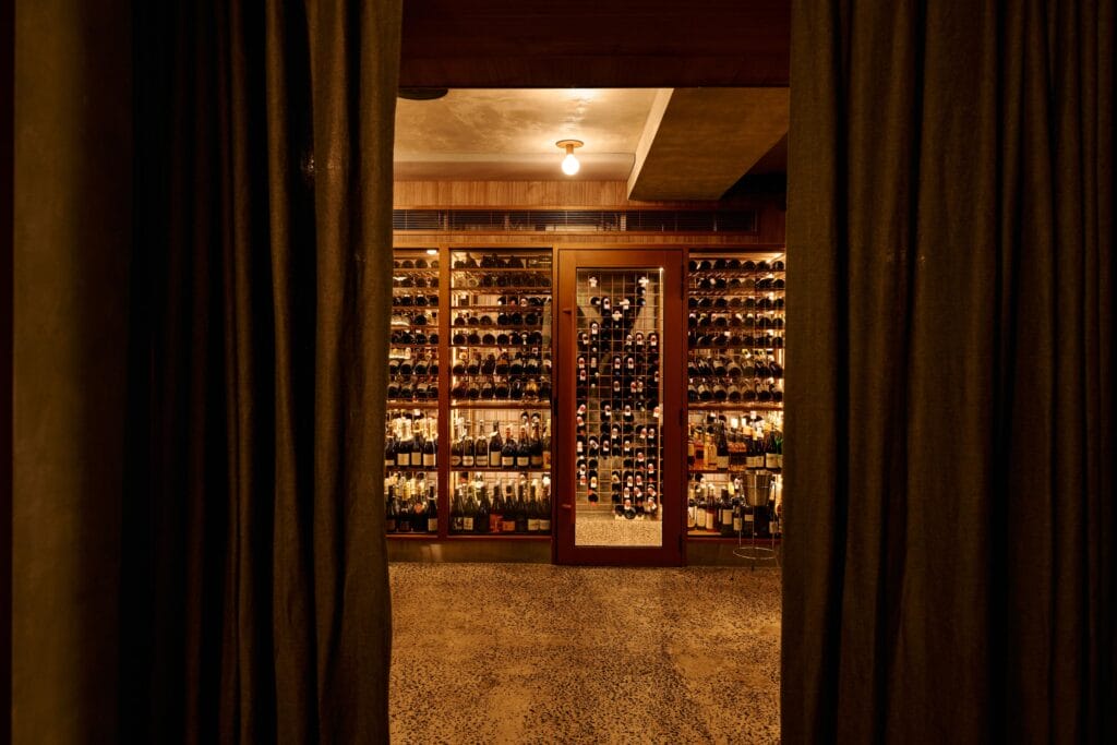 Circl Wine House in Melbourne, Australia, which features a massive collection of over 1,500 bottles