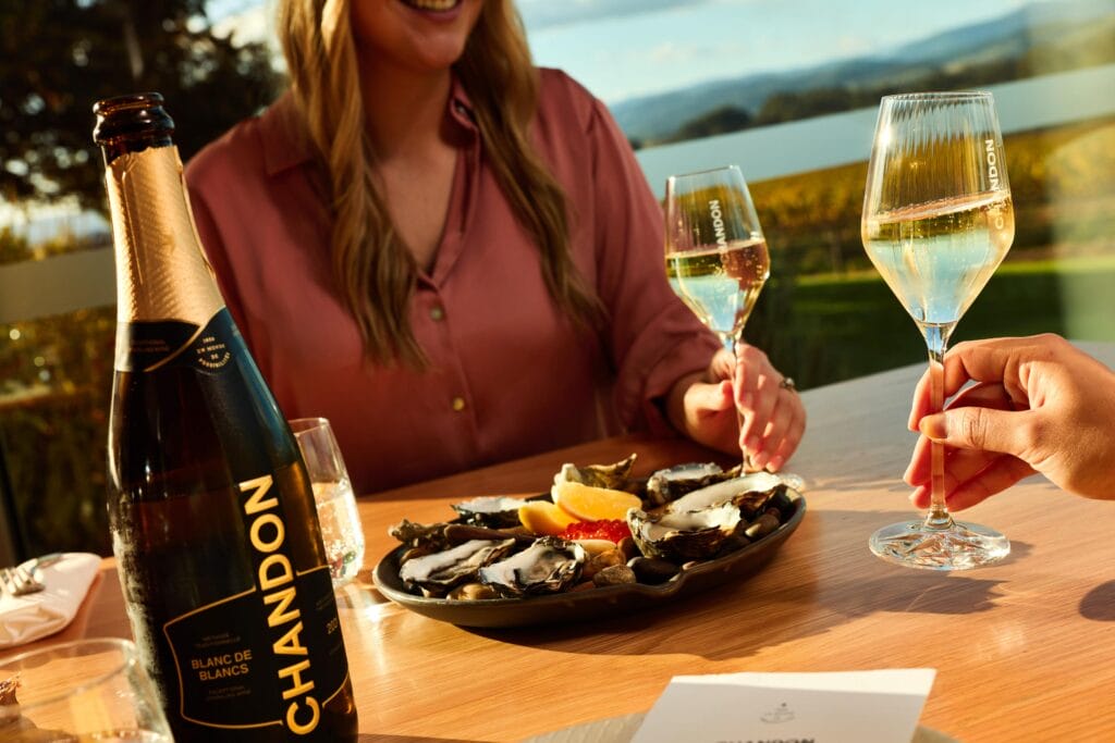 Chandon Blanc de Blancs sparkling wine